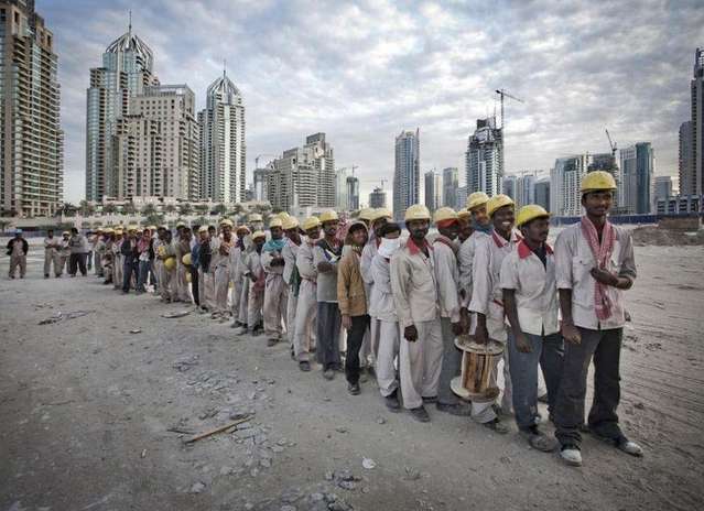 Рабочая сила Дубаи