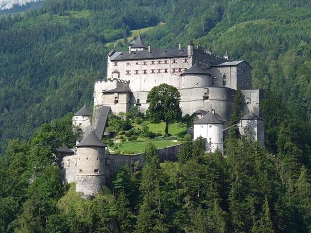 Замок Хоэнверфен, Зальцбург, Австрия